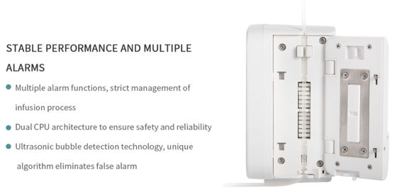 Bơm tiêm Purple Horn và bơm truyền dịch 1-1800ml / h có thể điều chỉnh